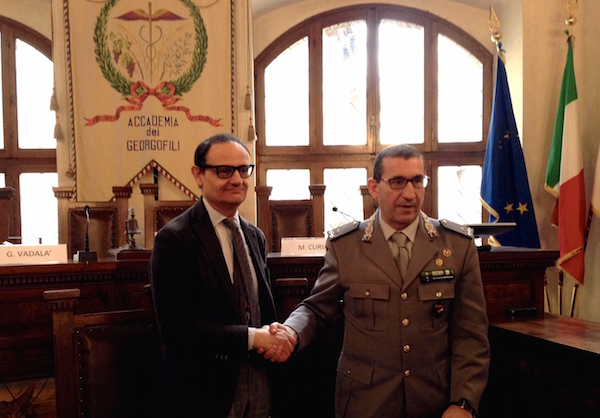 da sinistra Mario Curia e Giuseppe Vadalà