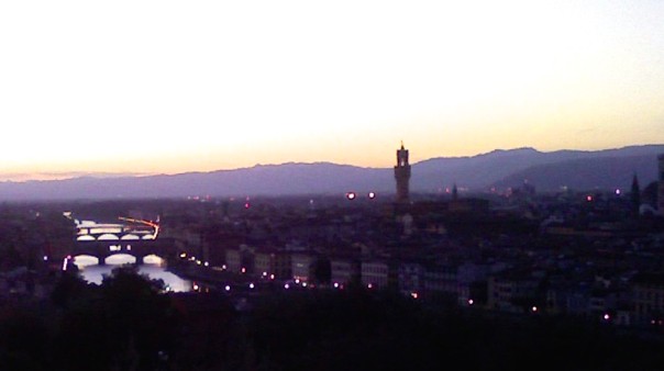 Firenze al crepuscolo