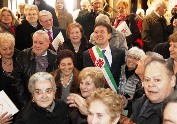 San Valentino, festa delle nozze d'oro in Palazzo Vecchio