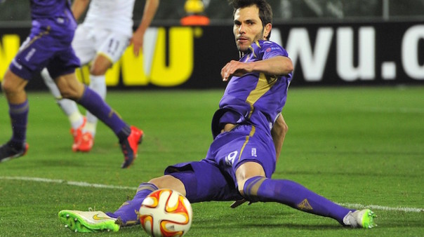 José Maria Basanta, bravo nel primo tempo e uscito all'11' del secondo tempo per infortunio (Foto Giacomo Morini)