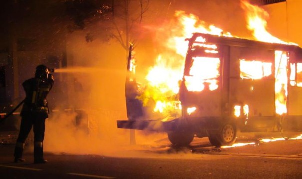 FUGA DI GAS DA BOMBOLA, FIAMME A BOLZANO