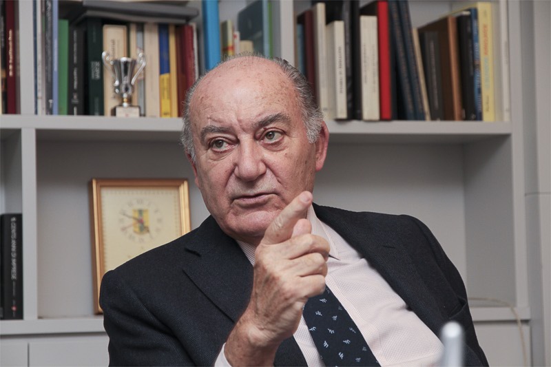 Giuseppe De Rita, presidente del Censis