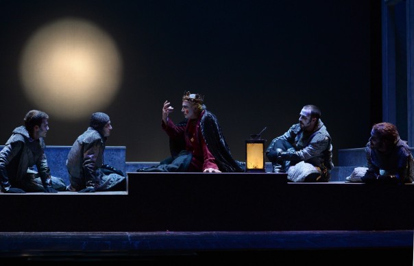 Una scena da «Enrico IV» con Franco Branciaroli