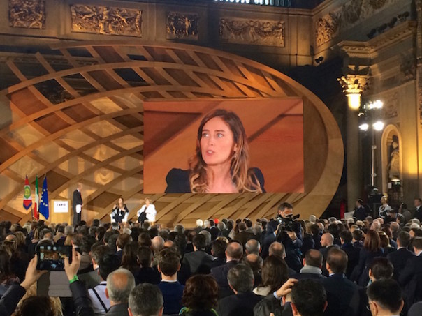Il ministro per le Riforme Maria Elena Boschi
