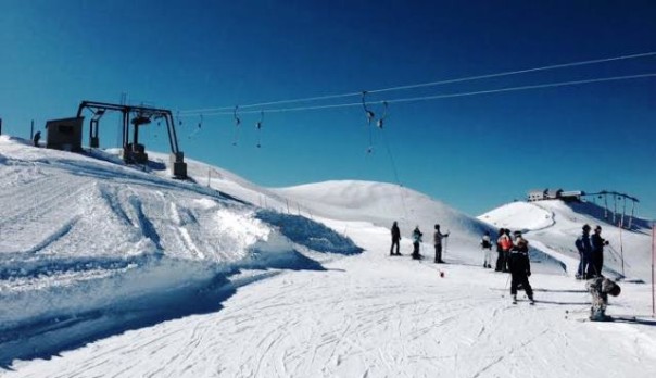 Montagna toscana, innevamento perfetto