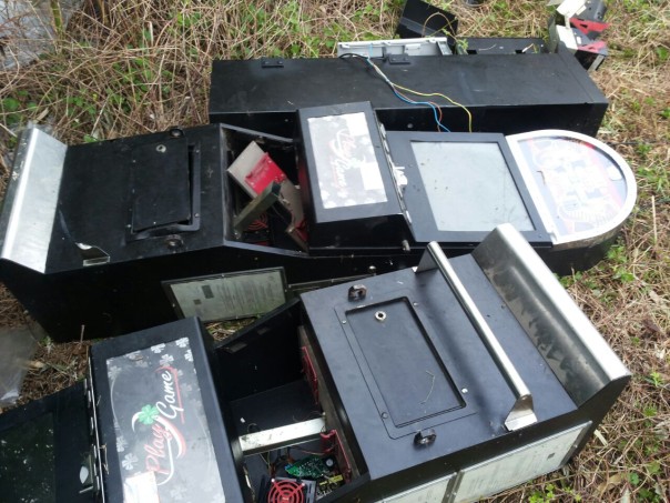 Le slot machines rubate a Peretola