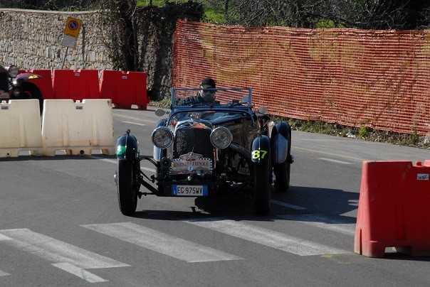 Una veterana alla chicane di san Domenico