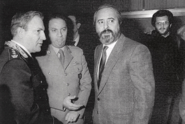 Giuseppe De Gregorio e Giovanni Falcone