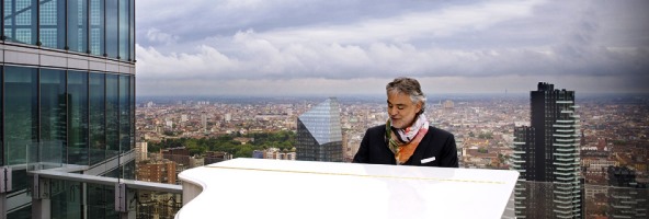Andrea Bocelli inaugura Expo 2015