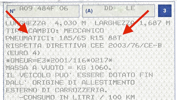 Cosa cercare sulla carta di circolazione