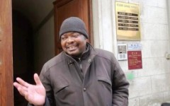 Padre Gratien, "Graziano", Alabi (foto dal sito Badiatedaldablog.blogspot.com)