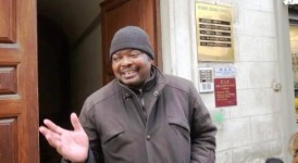 Padre Gratien, "Graziano", Alabi (foto dal sito Badiatedaldablog.blogspot.com)