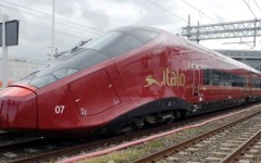 Uno dei treni Italo della società Ntv