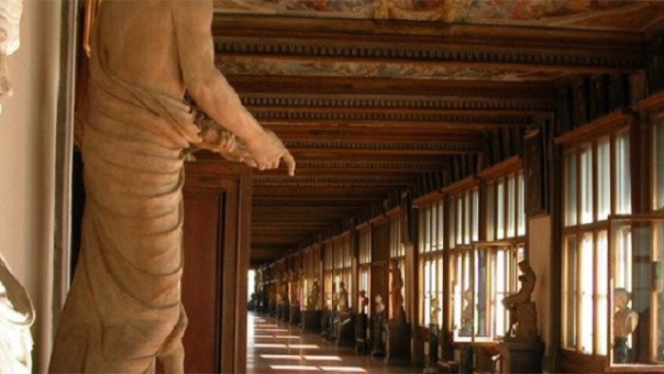 La Gallerie degli Uffizi a Firenze