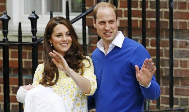 Londra, la royal baby, figlia secondogenita di William e Kate
