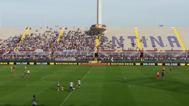 Un migliaio di tifosi all'allenamento aperto della Fiorentina
