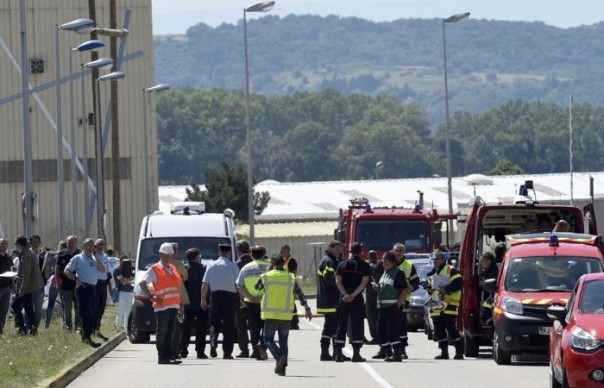 Il luogo dell'attentato