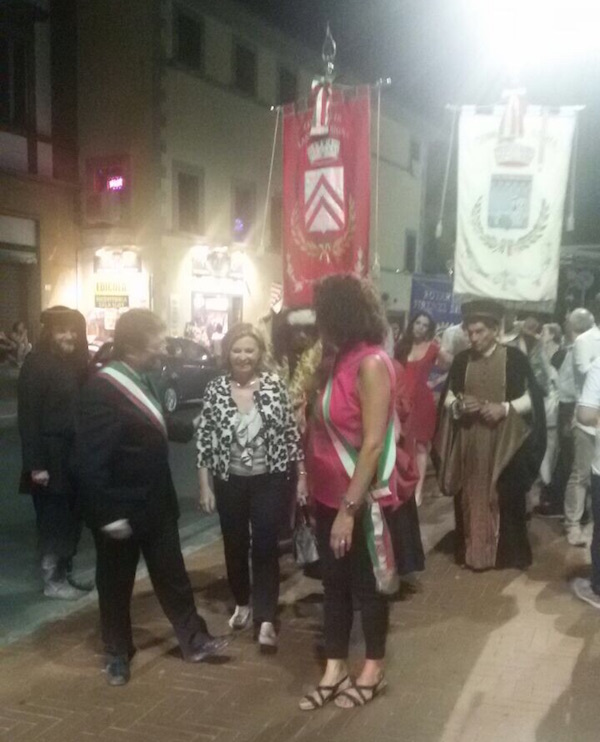 Il corteo storico a Ponte a Signa