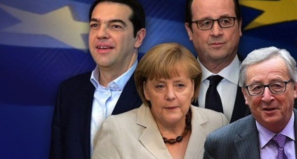 Tsipras-Merkel-Hollande-Juncker