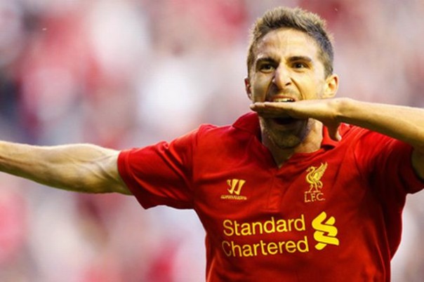 Fabio Borini, attaccante 24enne del Liverpool: che chiede 8-9 milioni