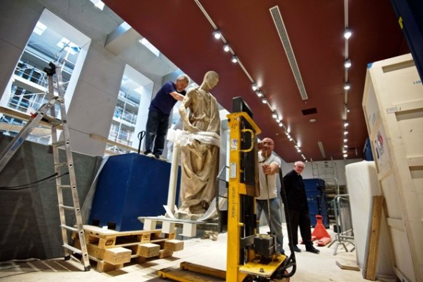 (3) Donatello, Abacuc,  allestimento del nuovo Museo dell'Opera Firenze