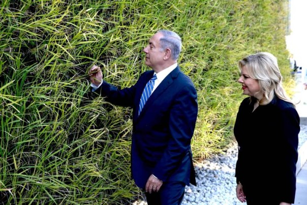 Netanyahu e la moglie