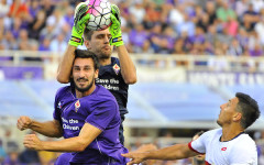 Ciprien Tatarusanu (qui con Astori) difenderà la rete della Romania