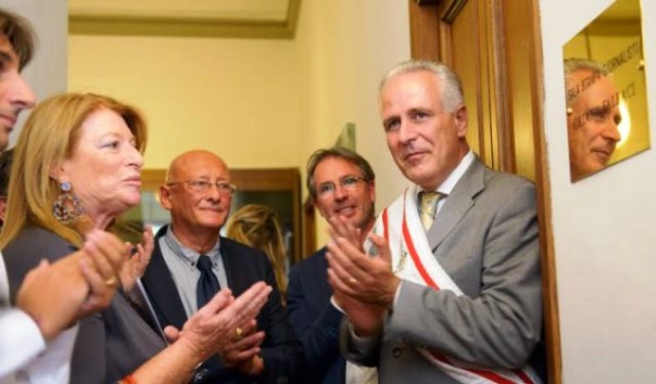 Consiglio regionale toscano, l'inaugurazione della Sala Stampa Oriana Fallaci