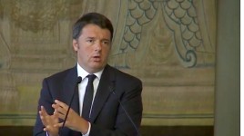 Matteo Renzi al vertice Italia Malta