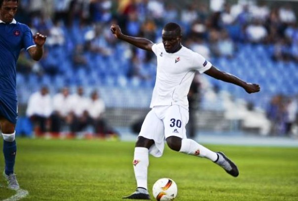 Babacar, il primo a scendere in campo con la sua nazionale (Senegal) contro l'Egitto