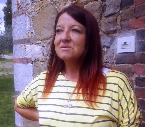 Giuseppina Mura, 48 anni (foto Facebook - Comune di Asciano di Siena)