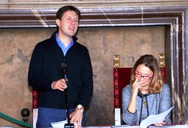 Il sindaco Dario Nardella con l'assessore Nicoletta Mantovani