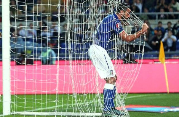 Italia-Norvegia, Graziano Pellè autore del gol della vittoria azzurra