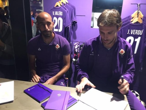 Borja Valero e Verdu al Mercato Centrale