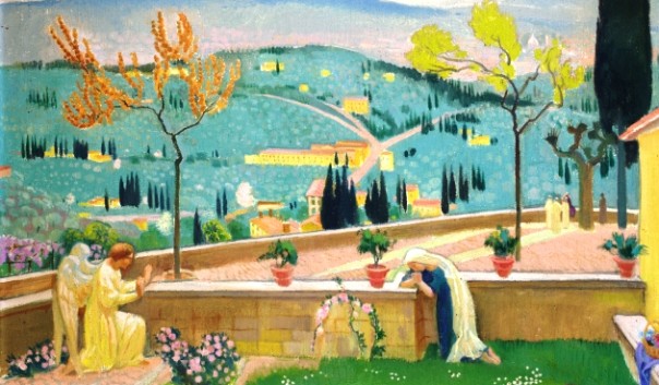 L'Annunciazione a Fiesole, di Maurice Denis