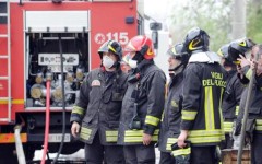 Sono intervenuti i vigili del fuoco