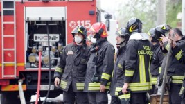 Sono intervenuti i vigili del fuoco