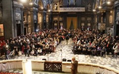 L'interno della chiesa di San Gaetano, in piazza Antinori, a Firenze
