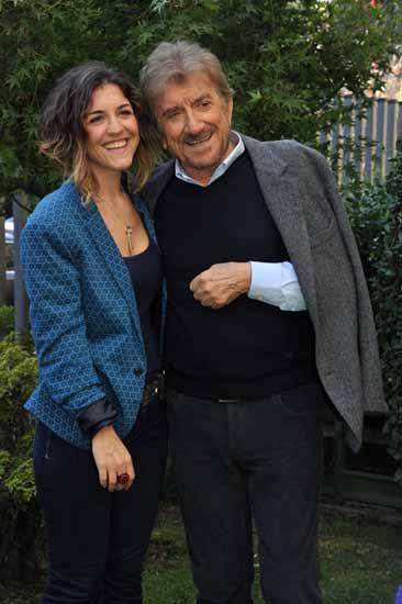 Gigi Proietti e la figlia Carlotta