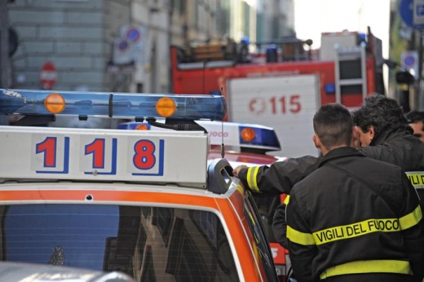 Ambulanza vigili fuoco 118