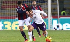 Bologna-Fiorentina, Mati Fernandez: sarà espulso per doppia ammonizione