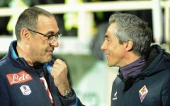 Fiorentina-Napoli, Maurizio Sarri e Paulo Sousa