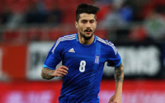 Panagiotis Kone, centrocampista greco arrivato dall'Udinese