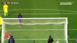 Il gol di Zarate con la leggera deviazione di Bianchetti