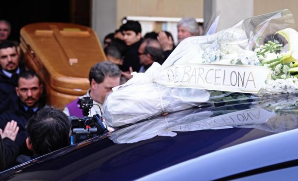 Valentina Gallo's funeral in Florence