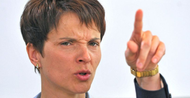 La leader di AfD Frauke Petry