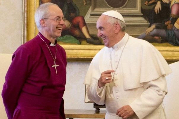 Justin Welby e Papa Francesco