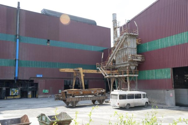 La Lucchini a Piombino.ANSA/FRANCO SILVI