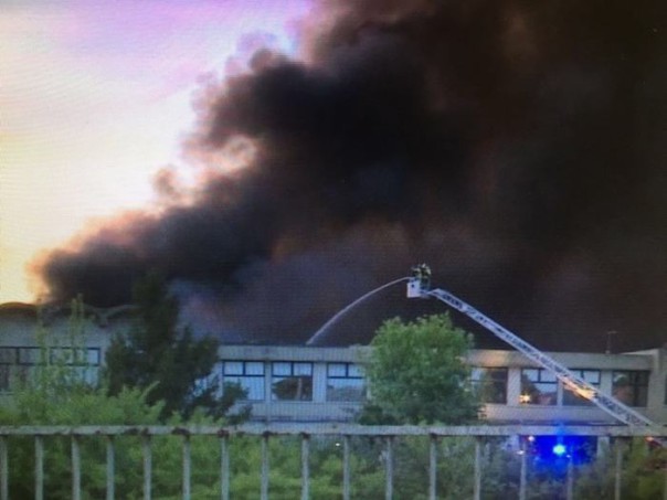 Incendio a Foiano della Chiana