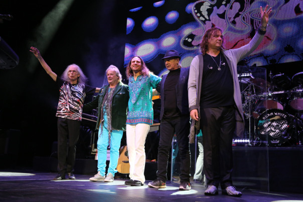 Gli «Yes» in una recente apparizione dal vivo